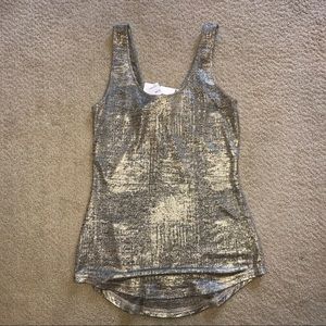 Abi Ferrin Hold Foil Tank top - XS